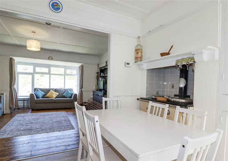Enjoy the living room at Sea Ledge, Trebarwith Strand near Tintagel