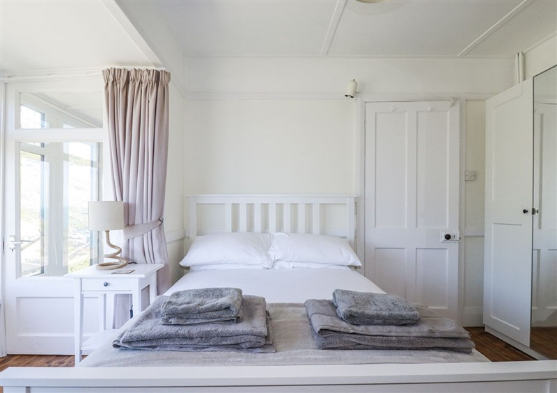 One of the bedrooms (photo 3) at Sea Ledge, Trebarwith Strand near Tintagel