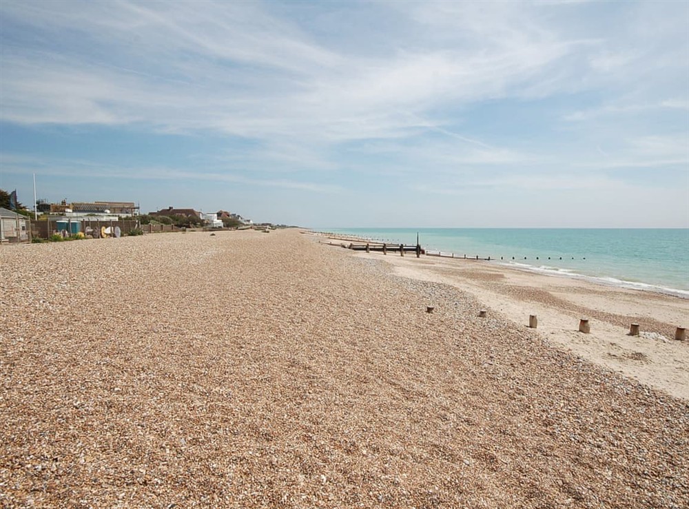 Beach at Sea Loft in Angmering-on-Sea, West Sussex