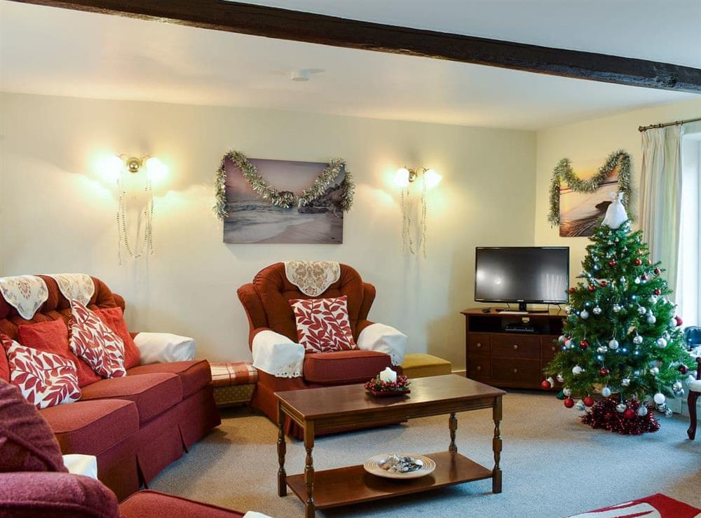 Decorated for Christmas at Vista Cottage, 