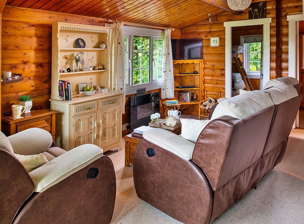 Living room at Sea Mist in Harlech, Gwynedd