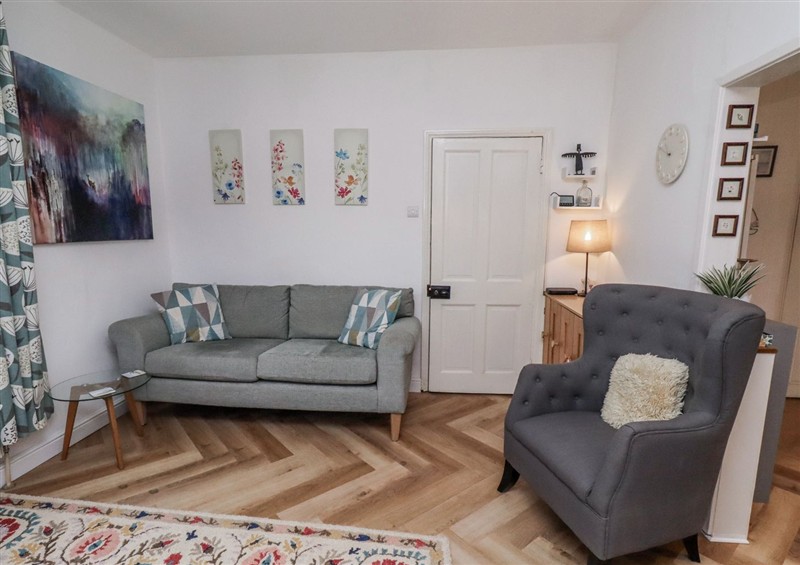 The living area at Sea Mist, Newbiggin-By-The-Sea