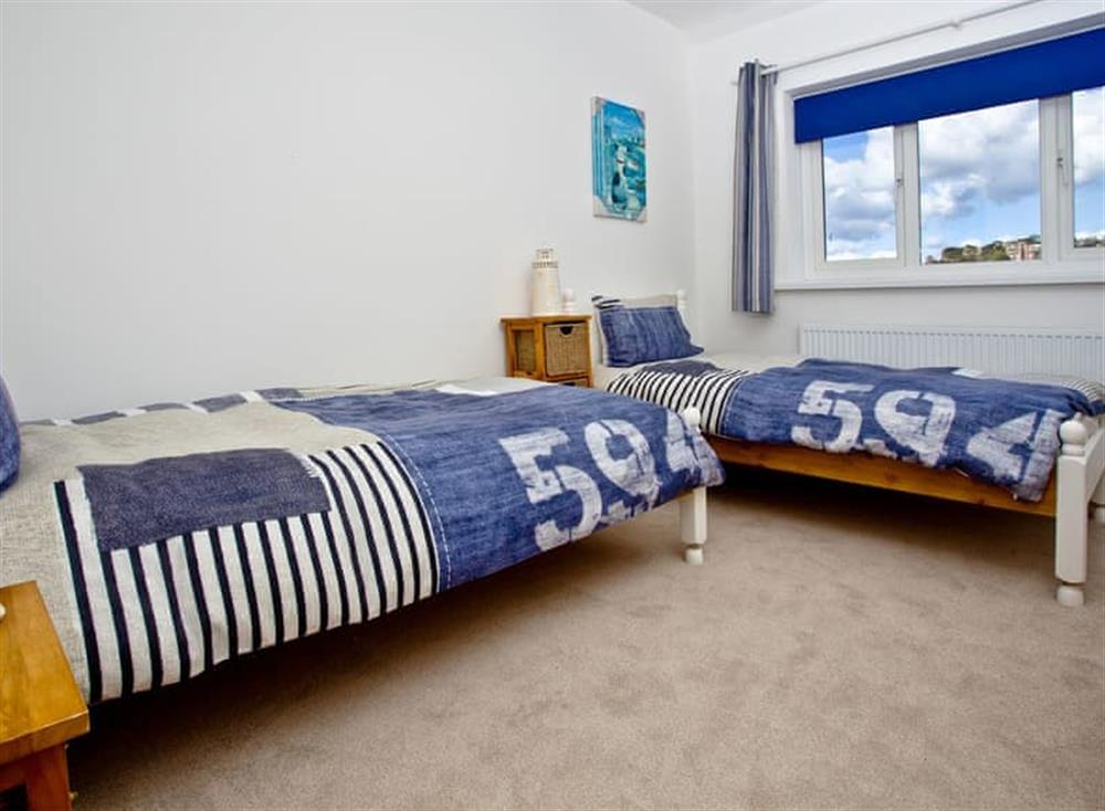 Twin bedroom at Sea Salt Lodge in , Torquay