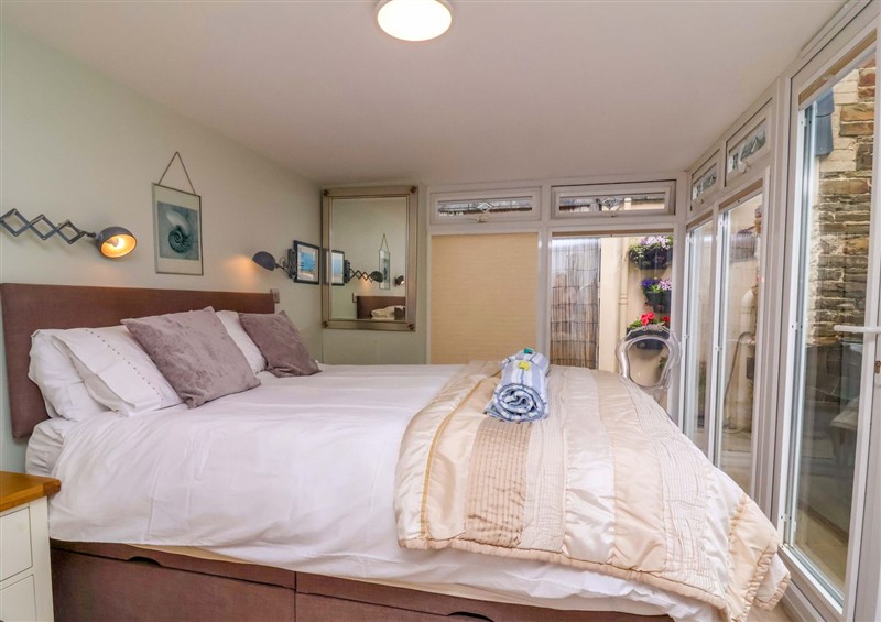 This is the bedroom at Sea Sanctuary, Northam