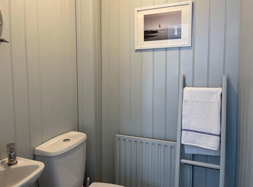 Ground floor toilet at Sea Scape in Whitstable, Kent
