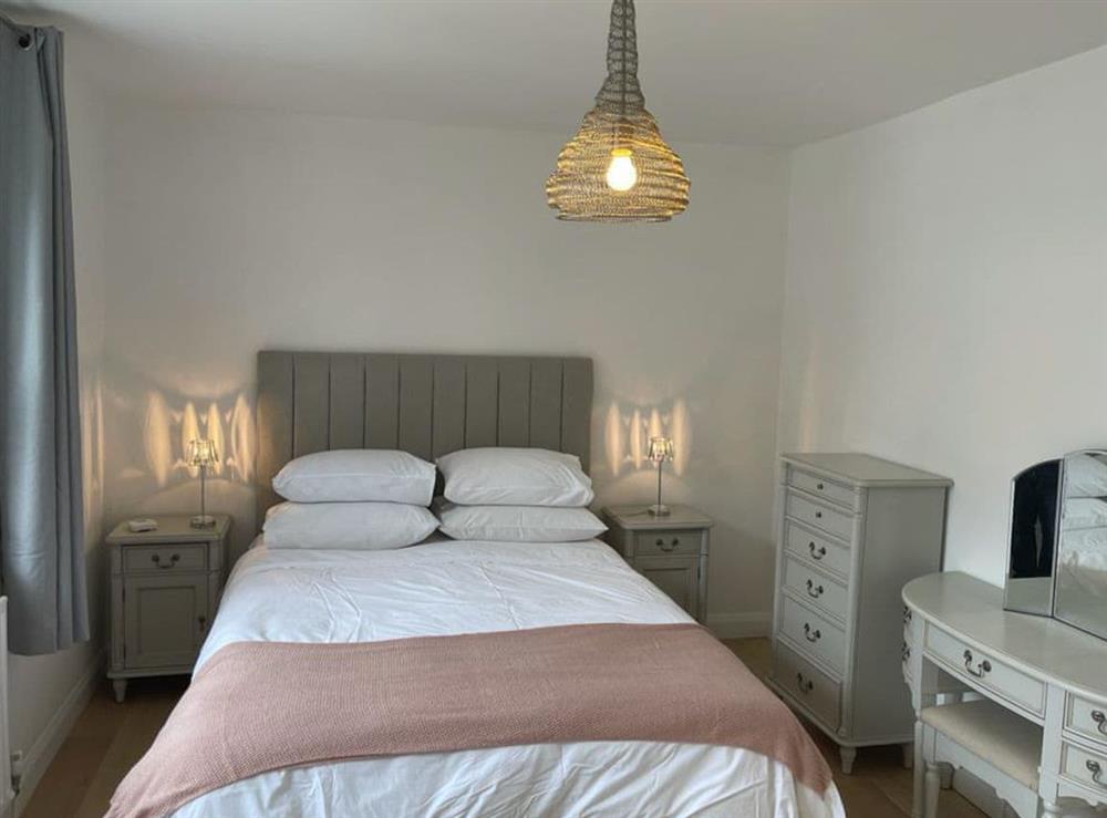 Master bedroom at Sea Scape in Whitstable, Kent