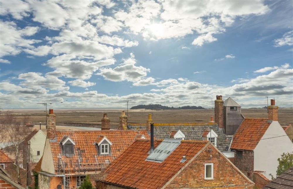 Second floor: Roof top view at Sea Shanty Cottage, Wells-next-the-Sea