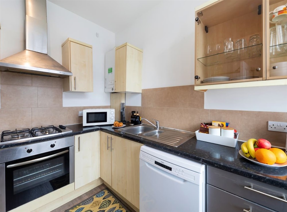 Kitchen (photo 2) at Sea Shore Flat in Llandudno, Gwynedd