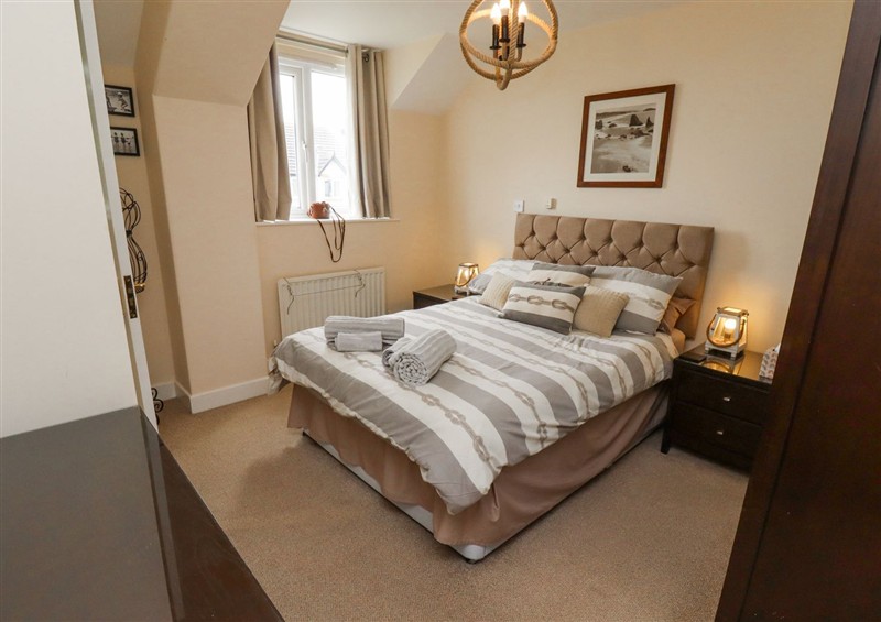 One of the bedrooms at Sea Shore, Seahouses
