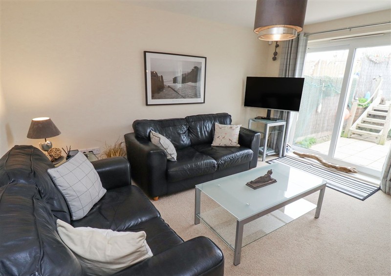 The living area at Sea Shore, Seahouses