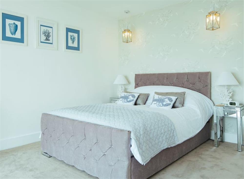 Double bedroom at Sea Song in Middleton-on-Sea, England