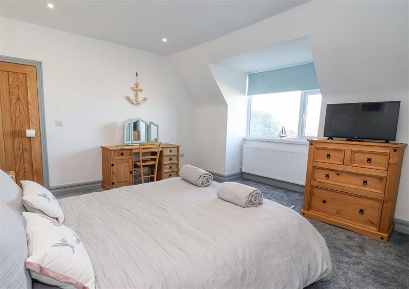 One of the bedrooms at Sea Spell Loft, Hornsea