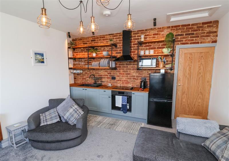 Relax in the living area at Sea Spell Loft, Hornsea