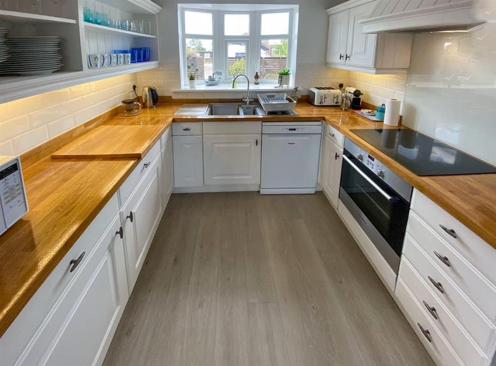 Kitchen area at Sea Star in Winterton-on-Sea, Norfolk