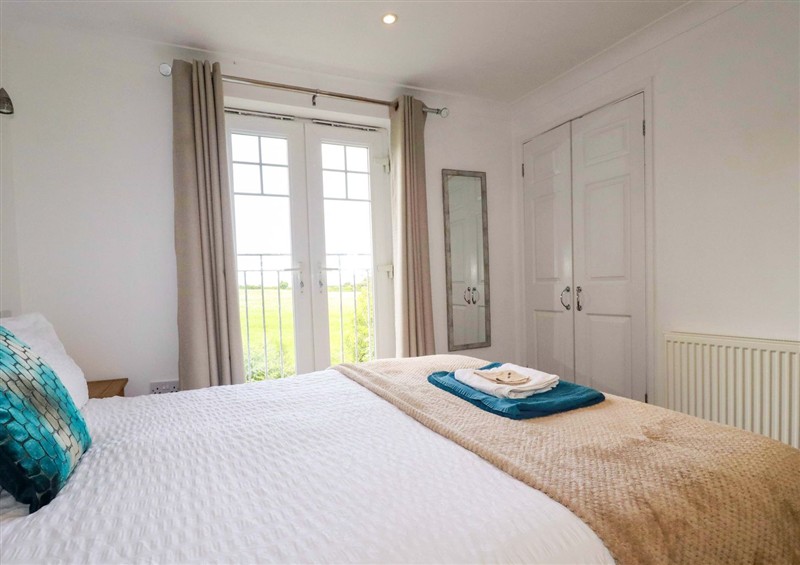 Bedroom at Sea Thrift, White Cross near Indian Queens