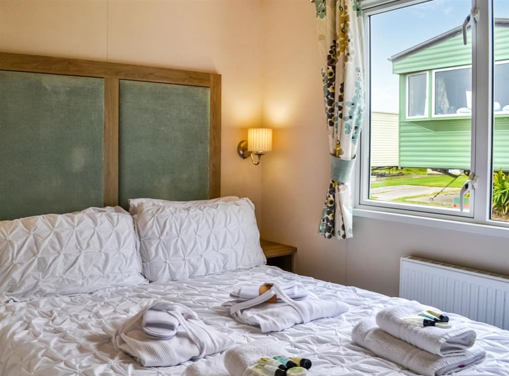 Double bedroom at Sea View 14 in Southerness, Dumfriesshire