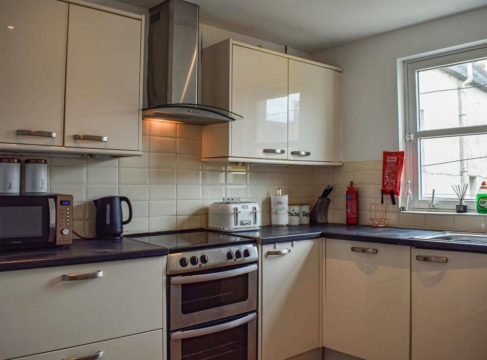 Kitchen at Sea View in Anstruther, Fife