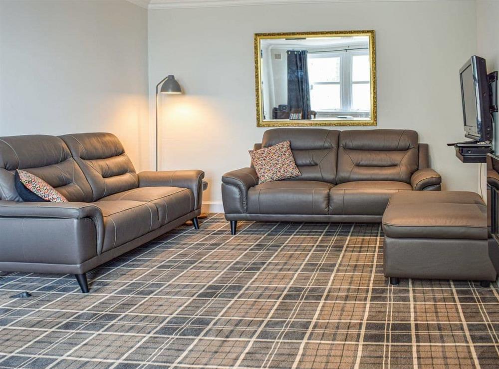 Living area at Sea View in Anstruther, Fife