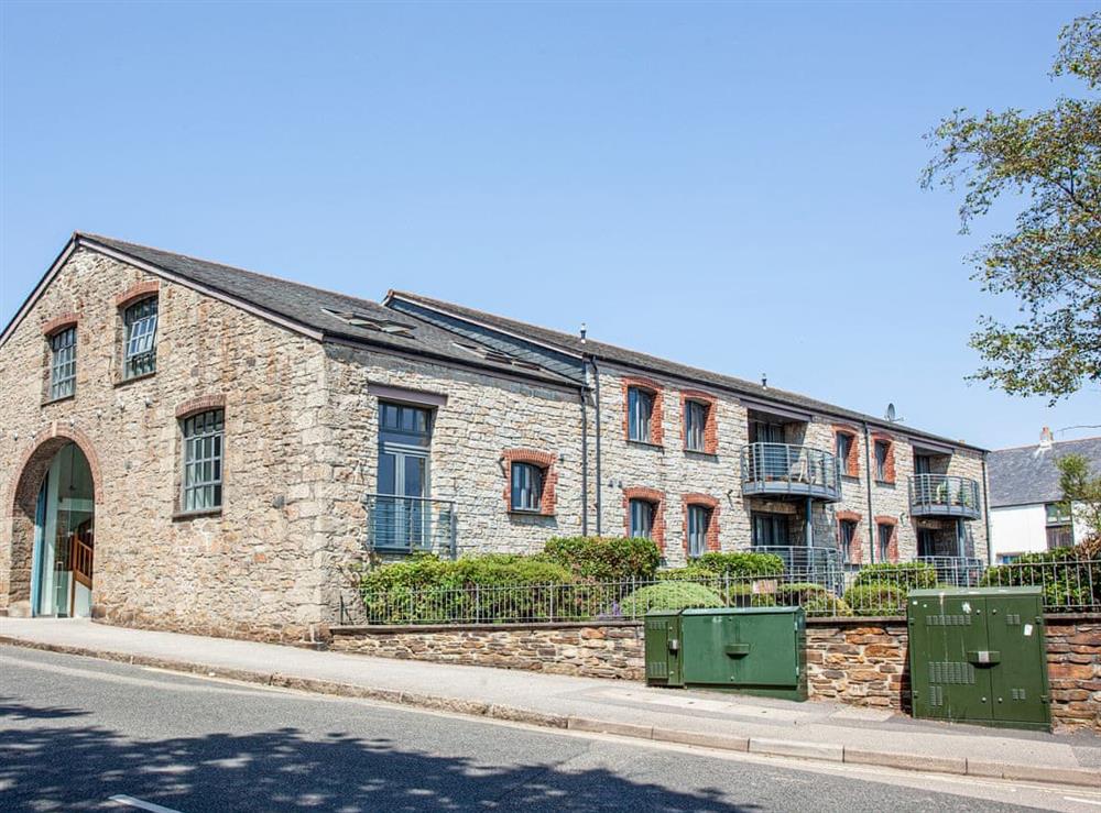 Exterior at Sea View in Charlestown, Cornwall