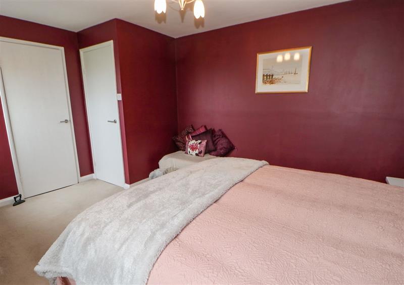 One of the 2 bedrooms at Sea View Cottage, South Shields