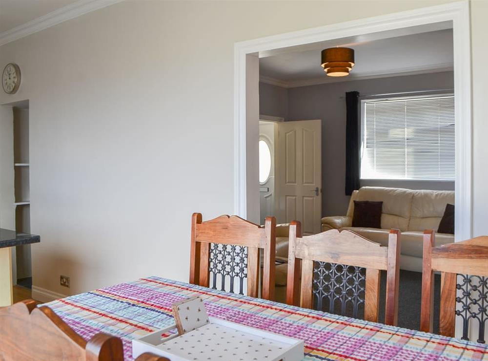 Dining Area at Sea View Cottage in Whitehaven, Cumbria
