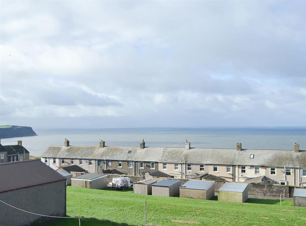 View at Sea View Cottage in Whitehaven, Cumbria