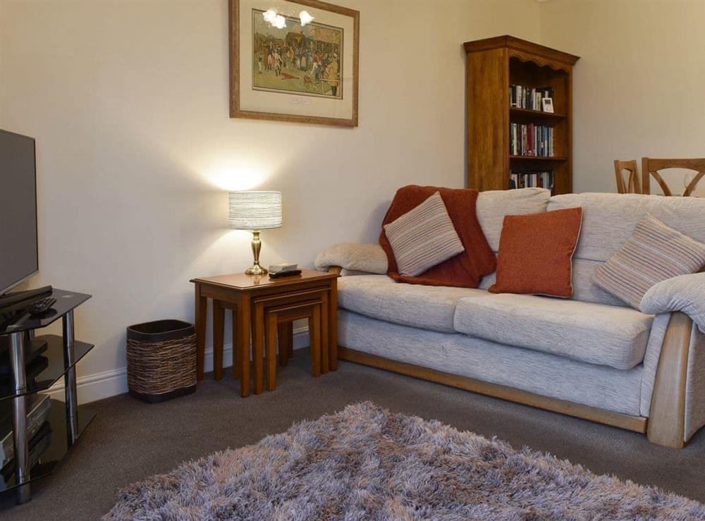 Living area at Sea View Cottages- Sea Views in Knipe Point, near Cayton, North Yorkshire