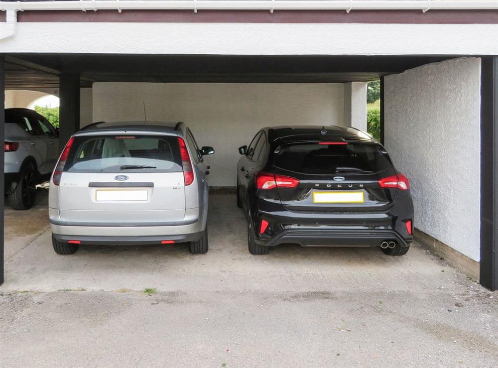 Garage parking - space to left only at Sea View in Deganwy, Gwynedd