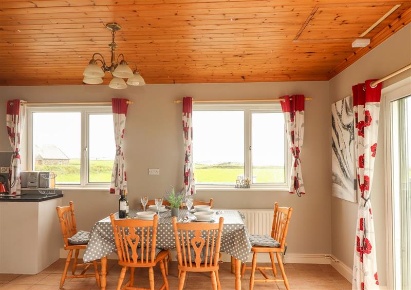 The dining room at Sea View Lodge, Parkduff near Doonbeg