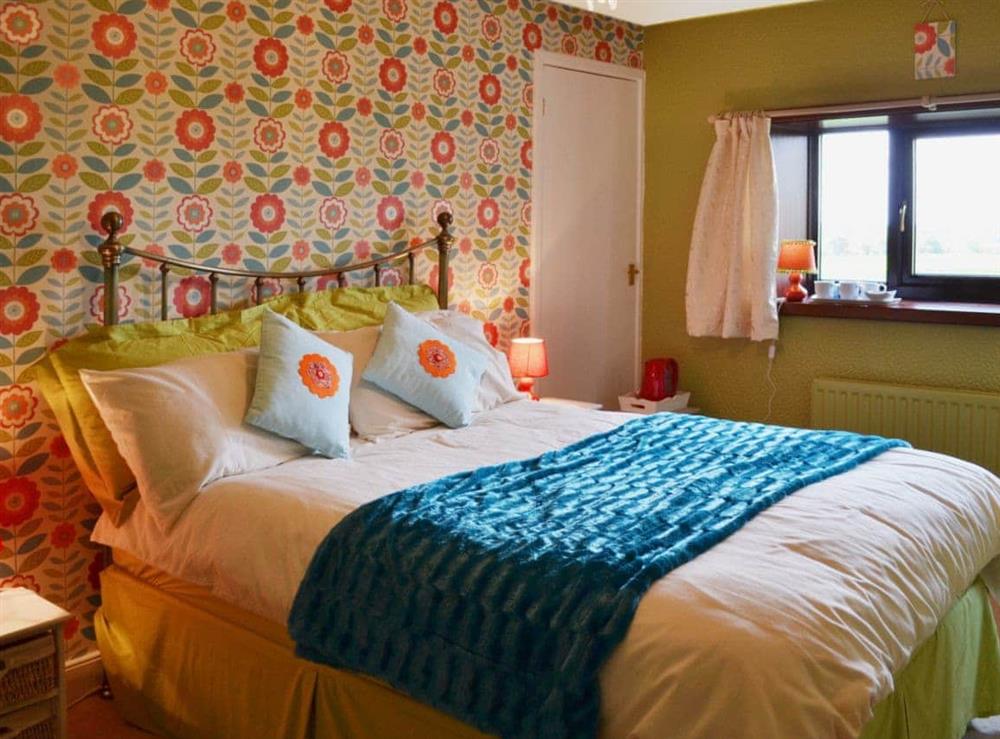 Double bedroom with delightful furnishings and decor at Sea View in Shilbottle, near Alnwick, Northumberland