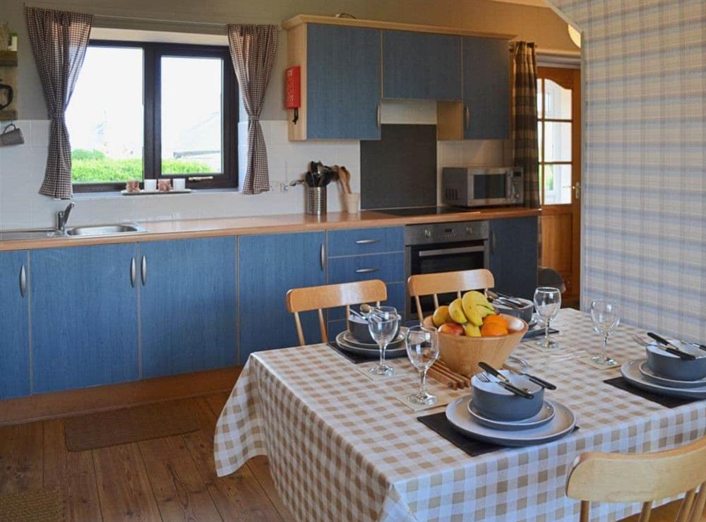 Lovely kitchen diner with with induction hob at Sea View in Shilbottle, near Alnwick, Northumberland