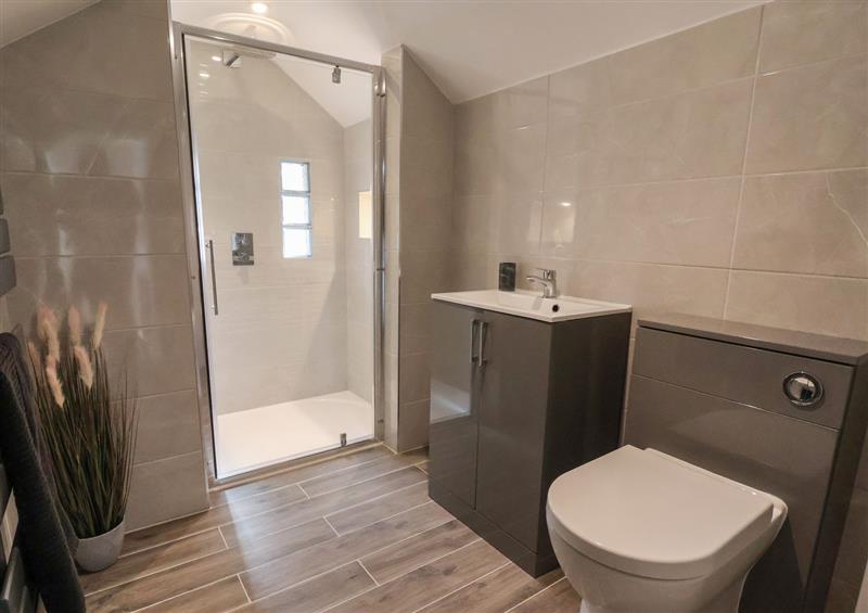 This is the bathroom at Sea View Terrace, Conwy