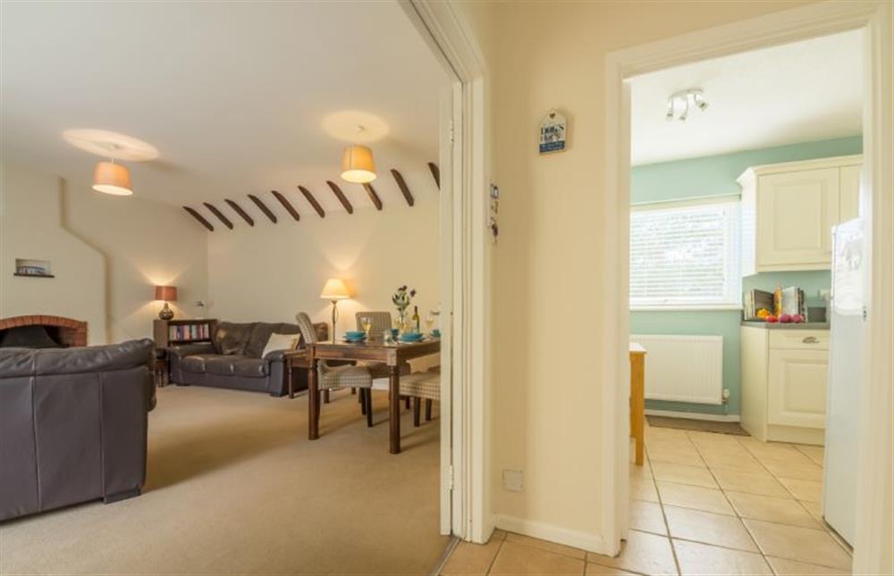 Ground floor: Sitting / Dining room next to the Kitchen at Sea Wind, Brancaster near Kings Lynn