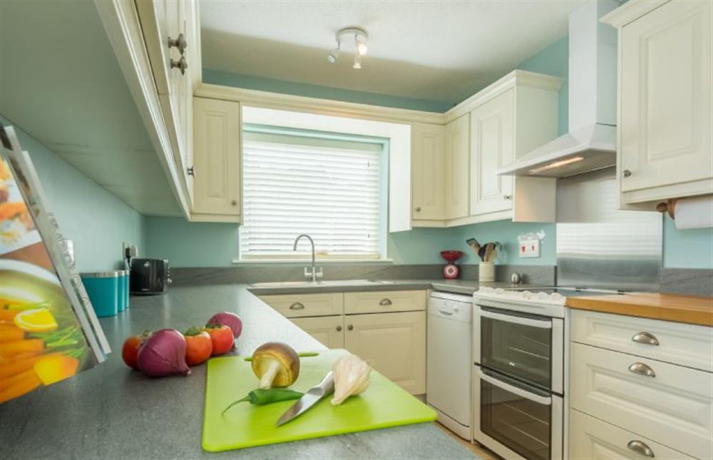 Ground floor: Well-equipped fitted Kitchen at Sea Wind, Brancaster near Kings Lynn