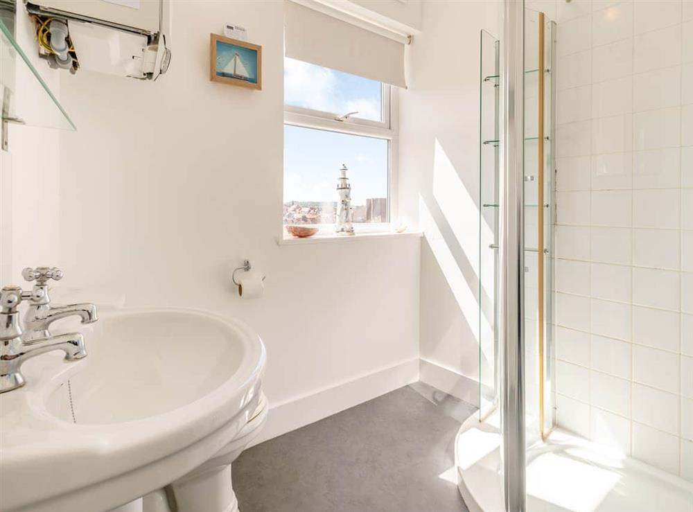 Shower room at Sea Wrack in Sheringham, Norfolk