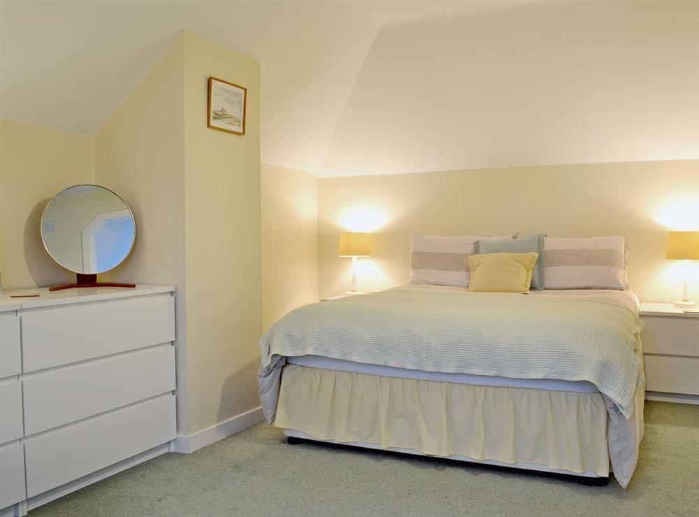 Double bedroom at Seabank Cottage in Clachan Seil, Argyll