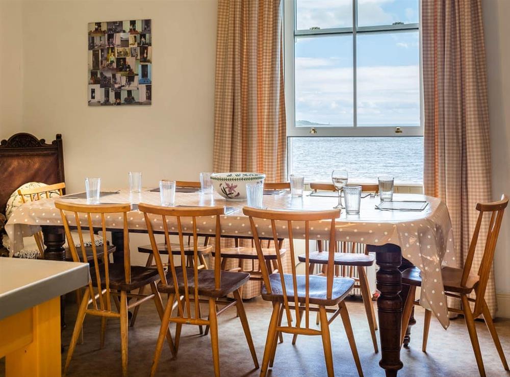 Dining room at Seabank in Lamlash, Isle Of Arran