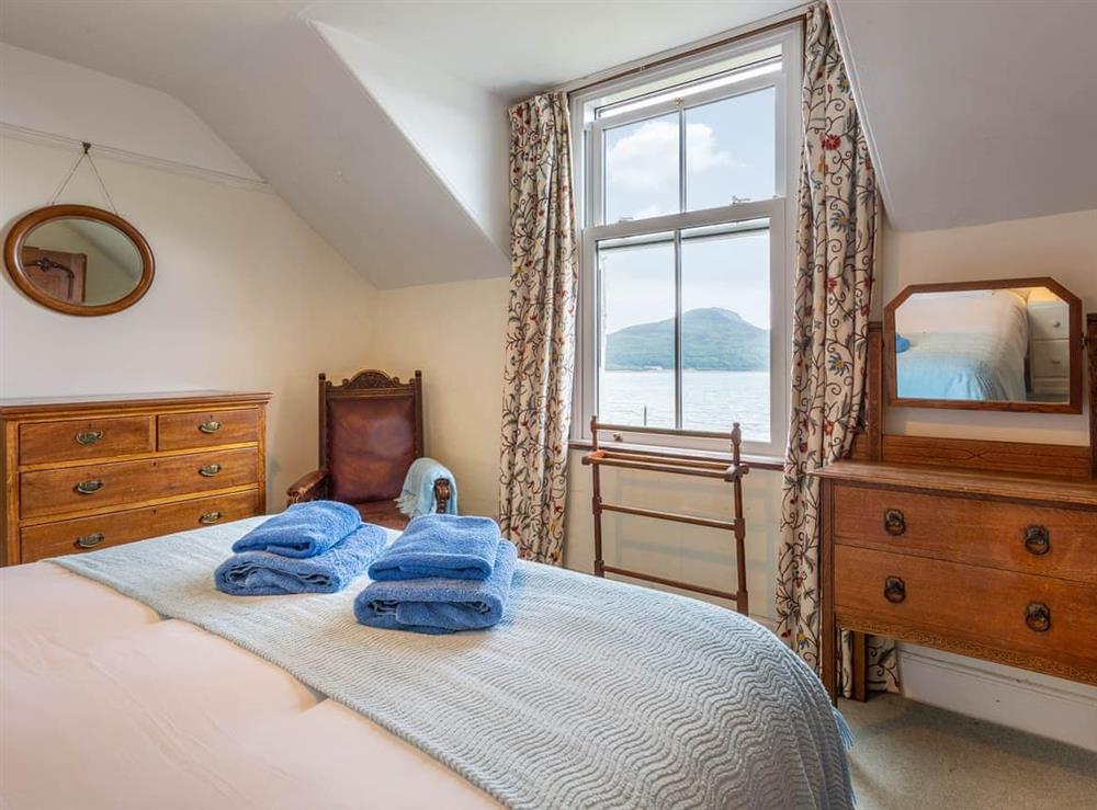 Double bedroom at Seabank in Lamlash, Isle Of Arran