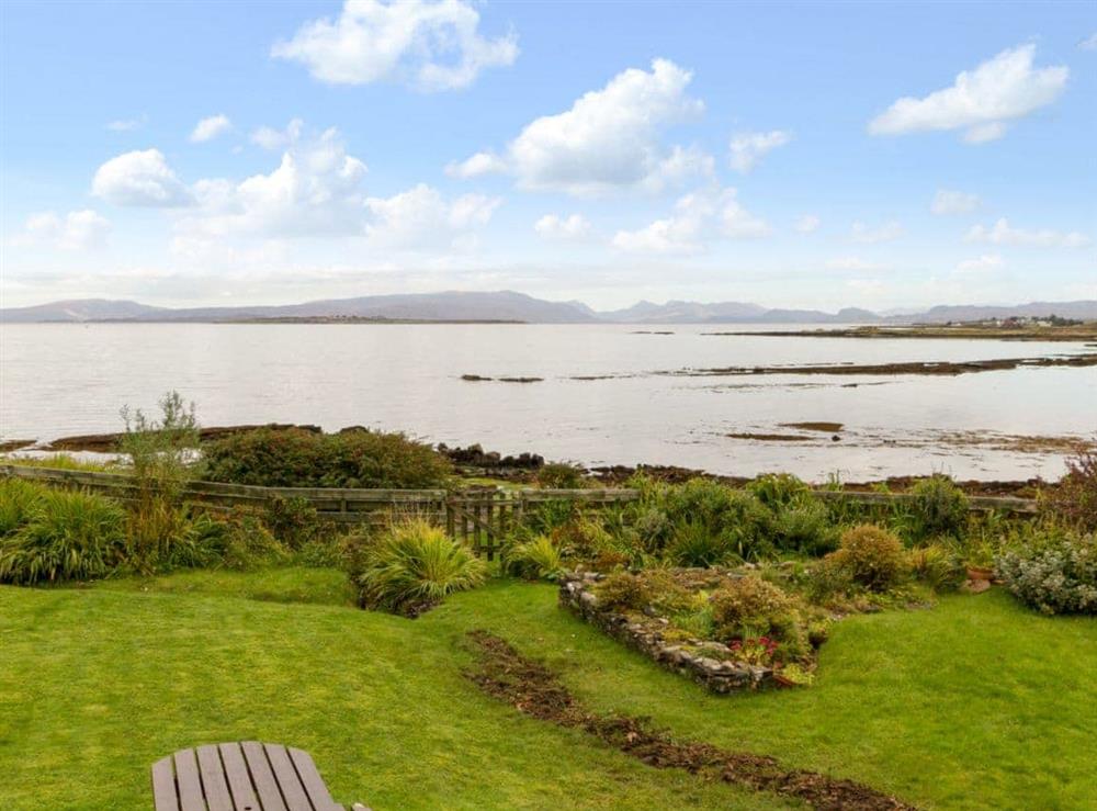 magnificent views over Broadford Bay at Seabird Cottage in Broadford, Isle of Skye., Isle Of Skye