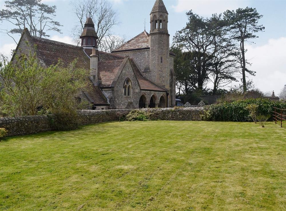 Chapel in grounds at Seabiscuit in Rousdon, Lyme Regis, Dorset., Great Britain