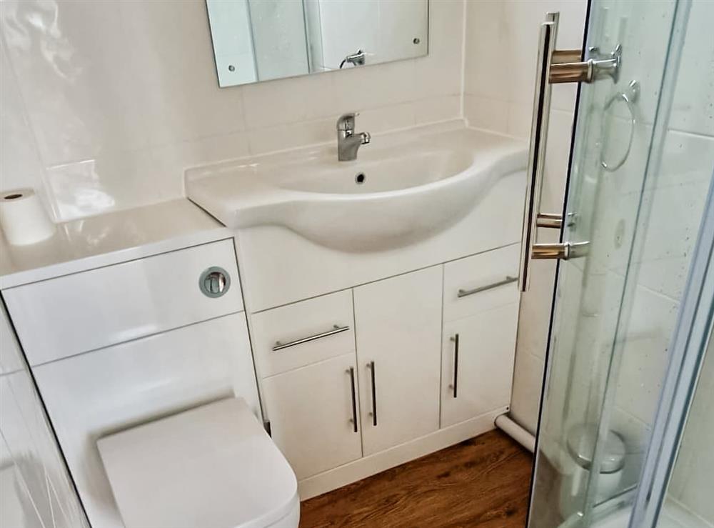 Bathroom at Seabreeze in Llangain, Dyfed
