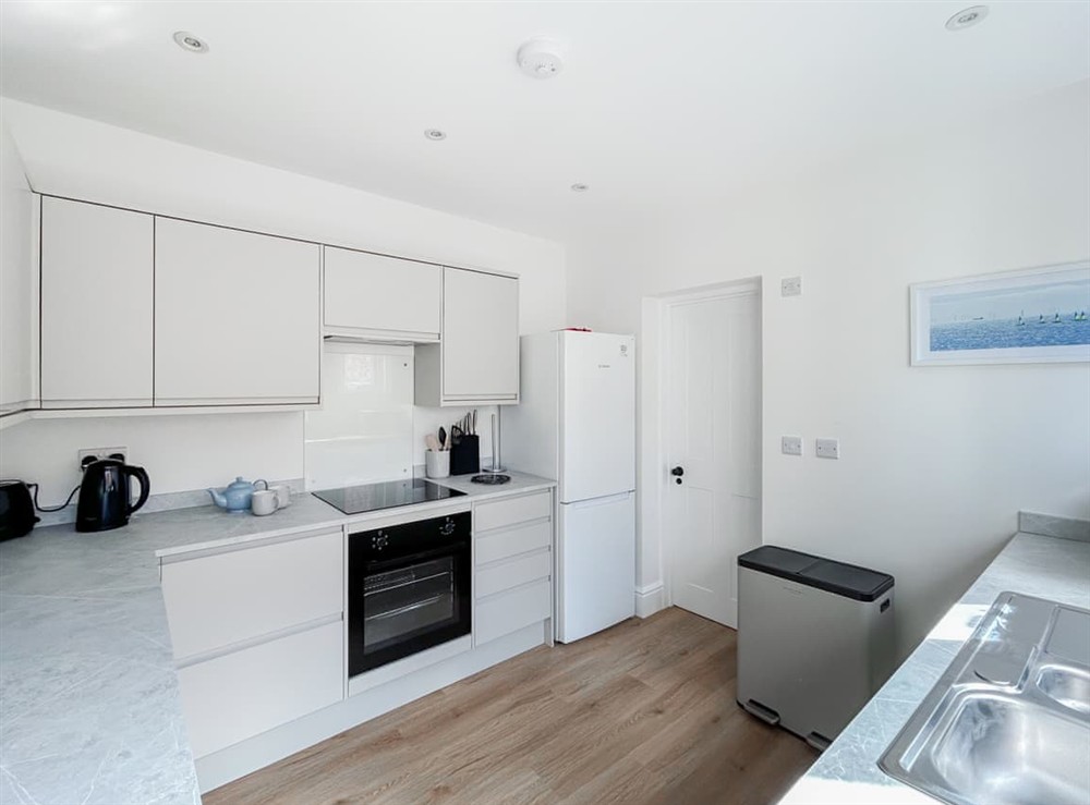 Kitchen at Seabreeze Retreat in Worthing, West Sussex