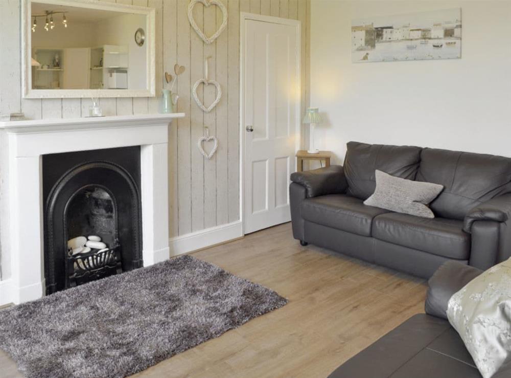 Stylish living area at Seabreeze in Scarborough, North Yorkshire