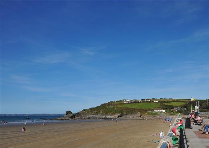 The beach near Seabrook at Seabrook, Broad Haven, Dyfed