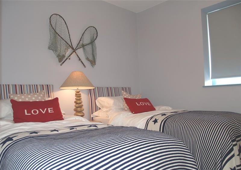 Twin bedroom at Seabrook, Broad Haven, Dyfed