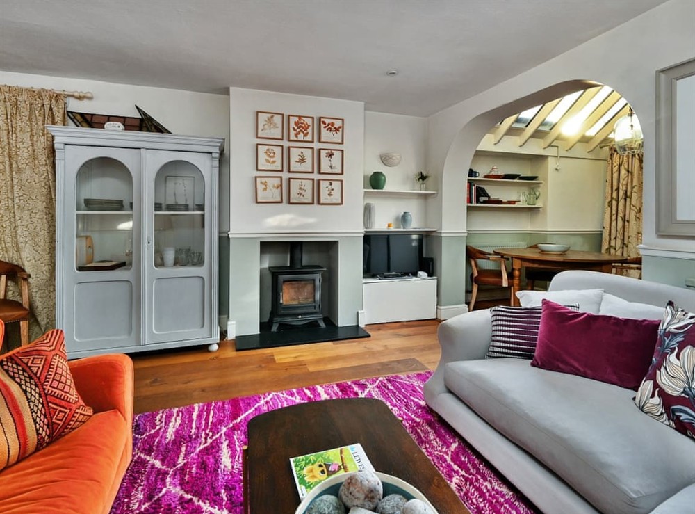 Living area at Seabrook Lodge in Lewes, East Sussex
