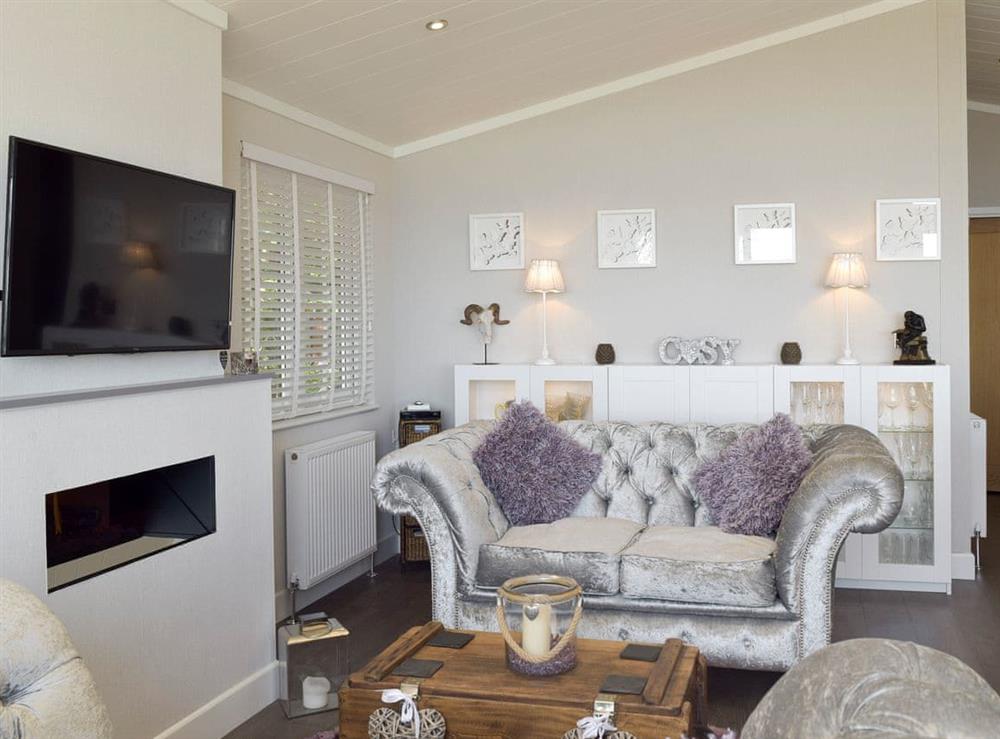 Sumptuously furnished living area at Seacliff in Corton, near Lowestoft, Suffolk