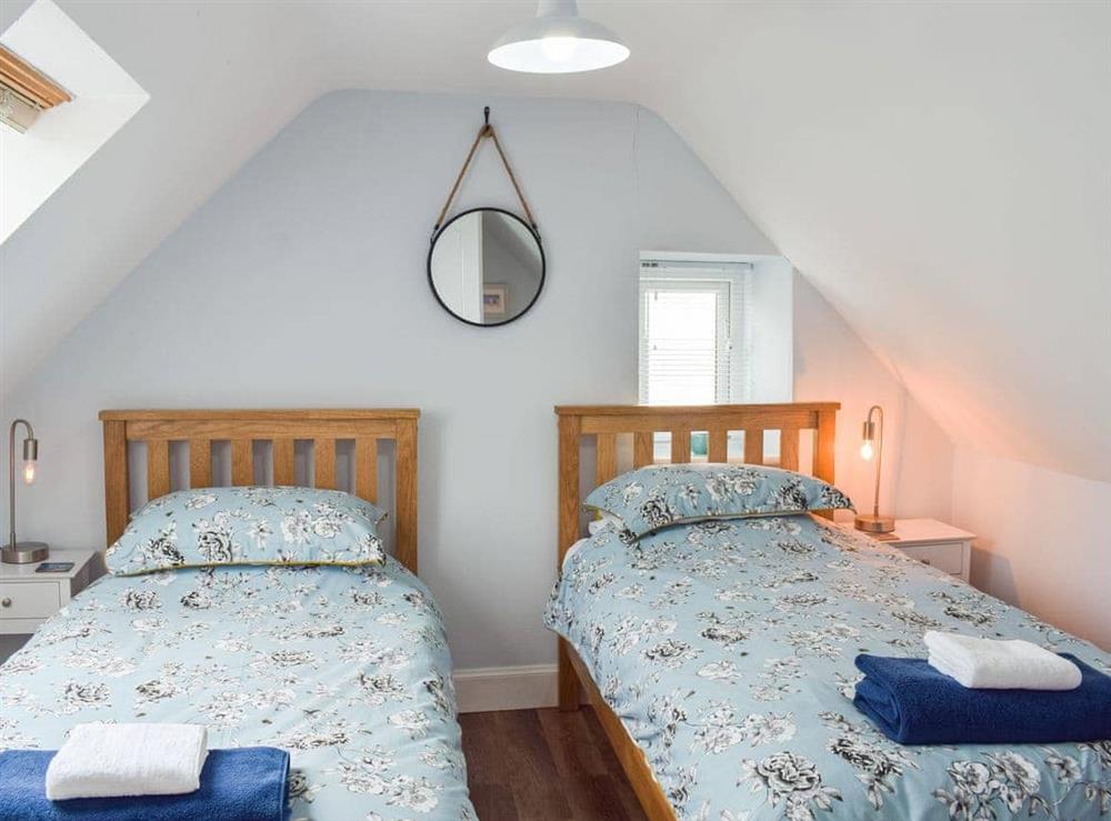 Twin bedroom at Seacliffe in Kildonan, Isle Of Arran