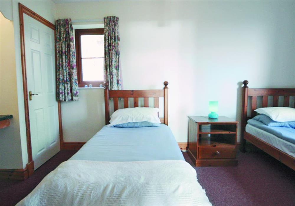 Twin bedroom at Seacrest Cottage in Carmarthen, Dyfed