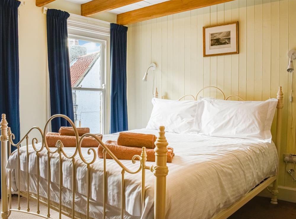 Double bedroom at Seacrest Cottage in Staithes, North Yorkshire